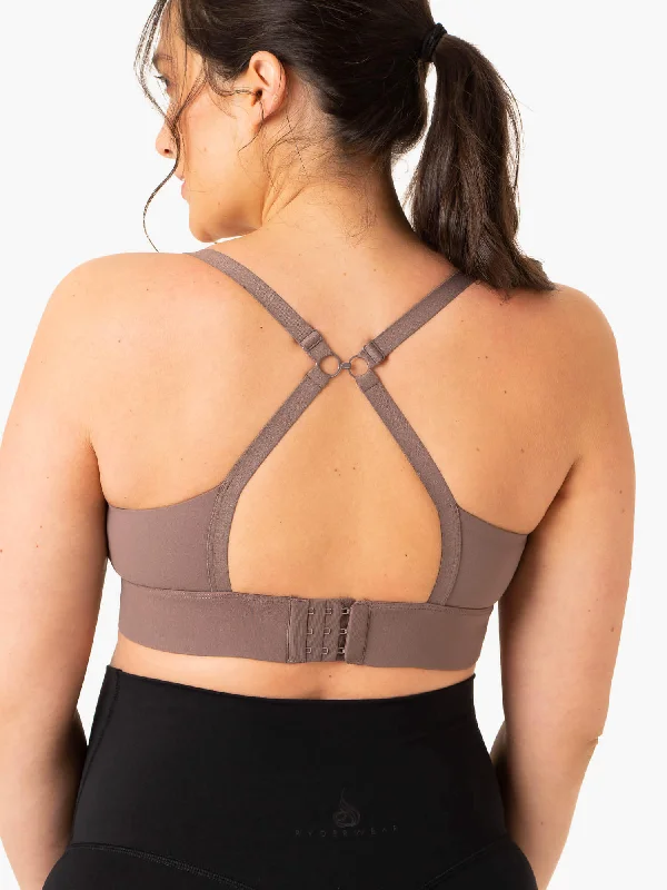 Active Bump Sports Bra - Chocolate