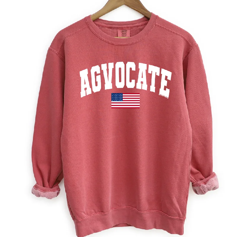 Agvocate Flag Crewneck (S-3XL) - Multiple Colors!