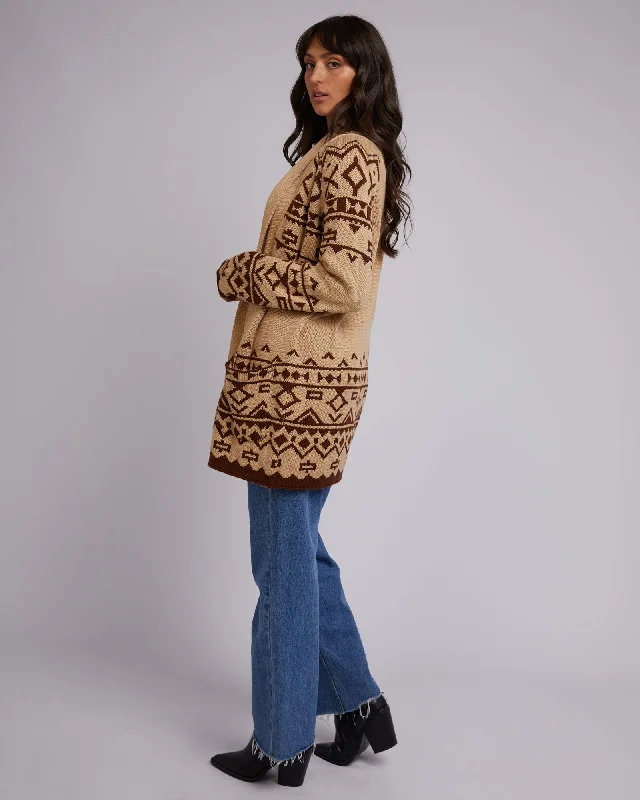 All About Eve Betty Cardi Oatmeal