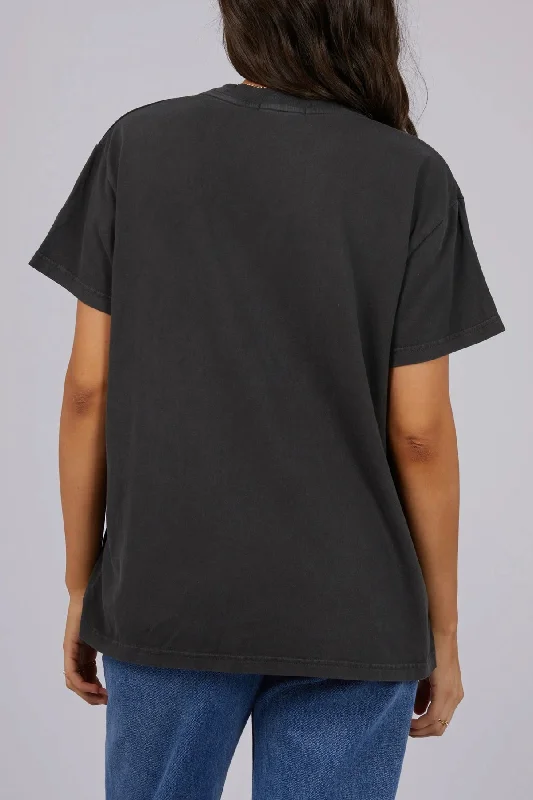 All About Eve Fierce Standard Tee Washed Black