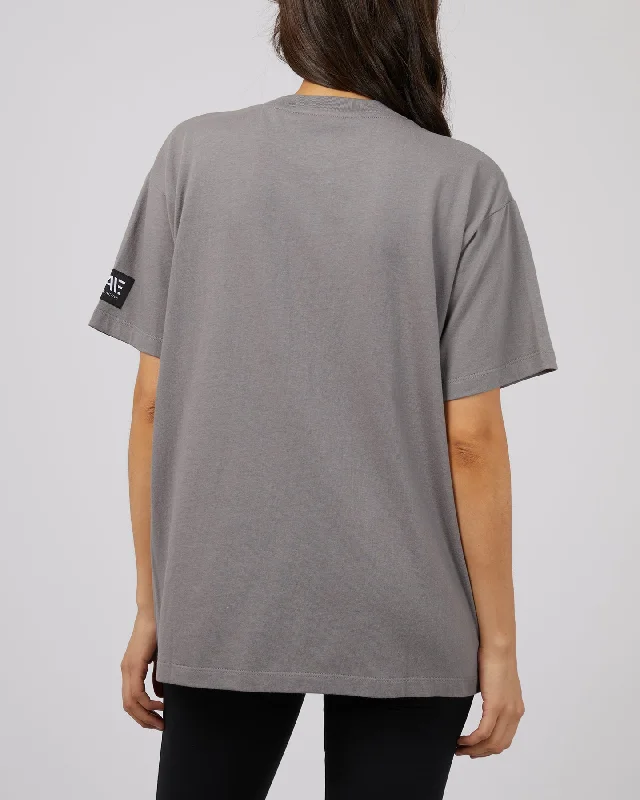 All About Eve Parker Active Tee Charcoal