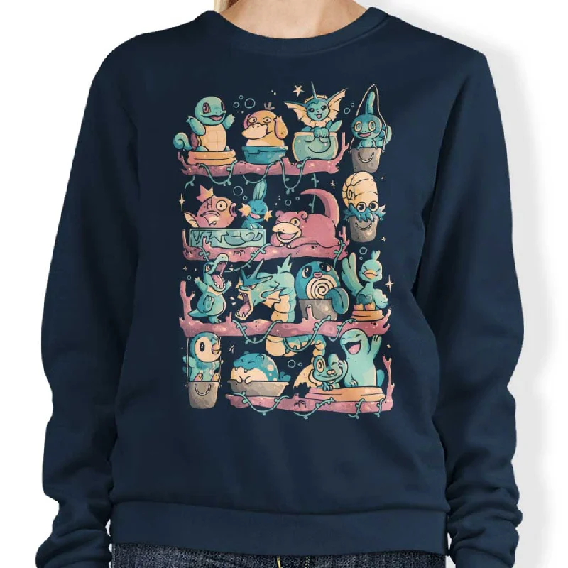 Sweatshirt / Navy / S