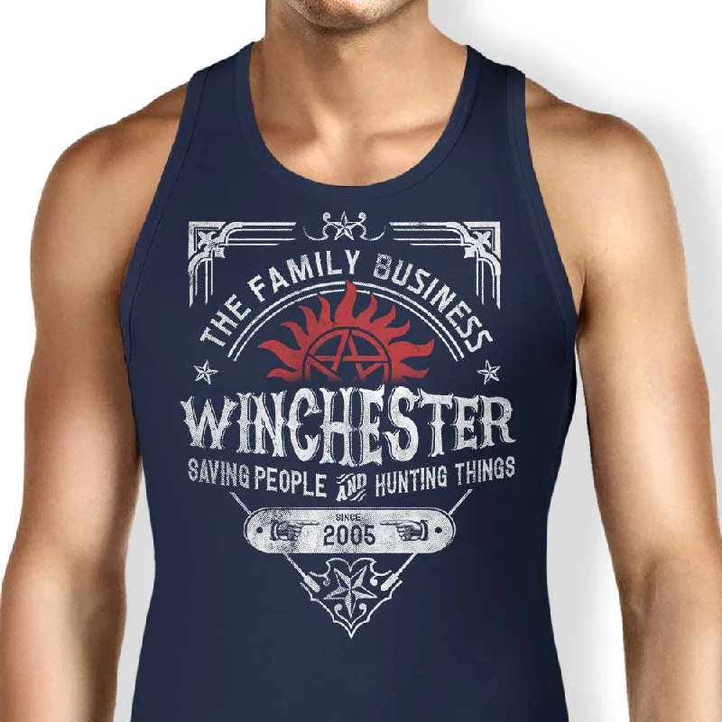 Unisex Tank Top / Navy / XS