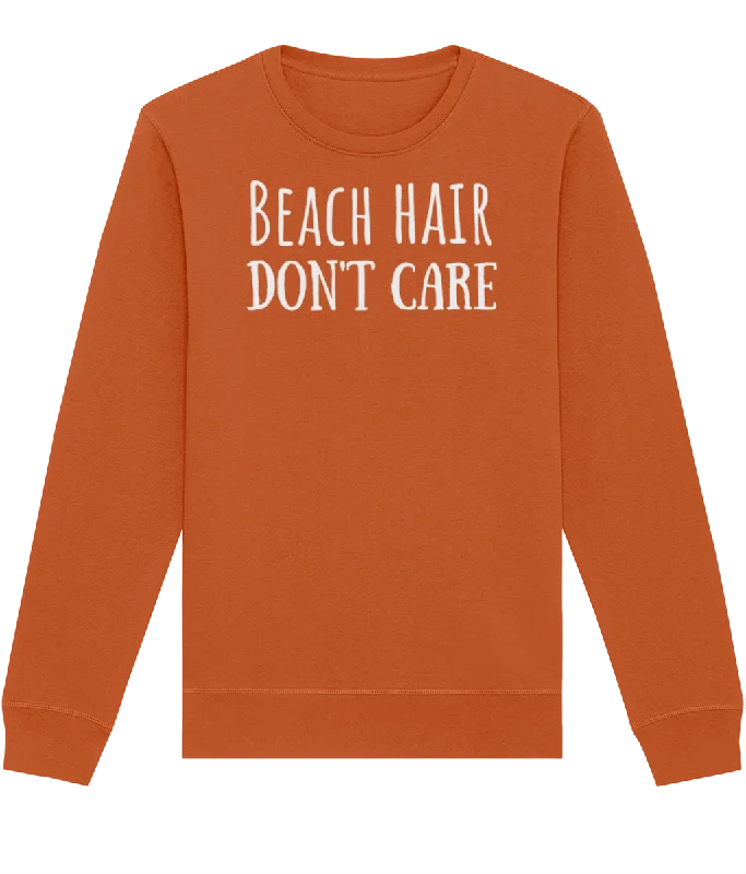 Beach Hair Don't Care Organic Cotton Sweatshirt