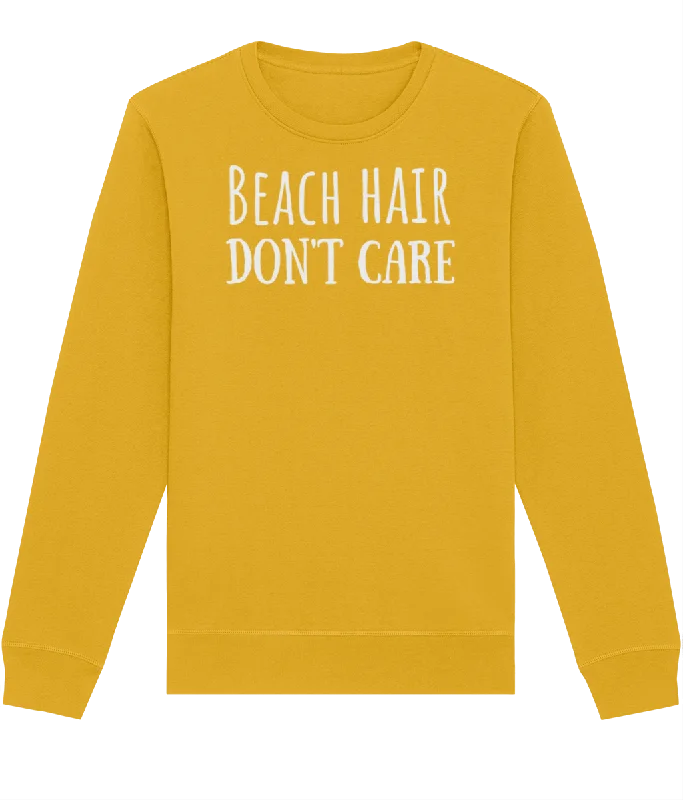 Beach Hair Don't Care Organic Cotton Sweatshirt