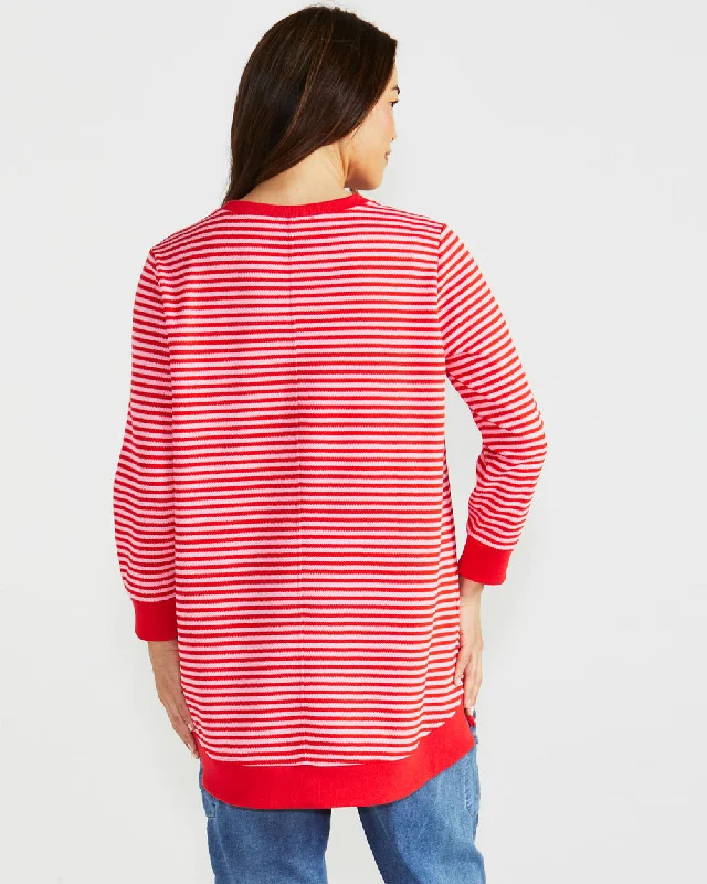 Betty Basics Courtney Cherry Stripe Jumper