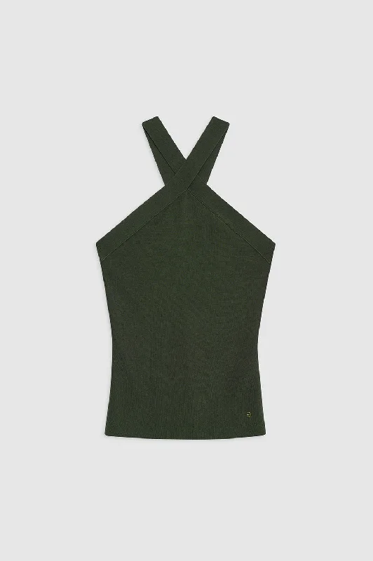 Brea Top - Dark Olive