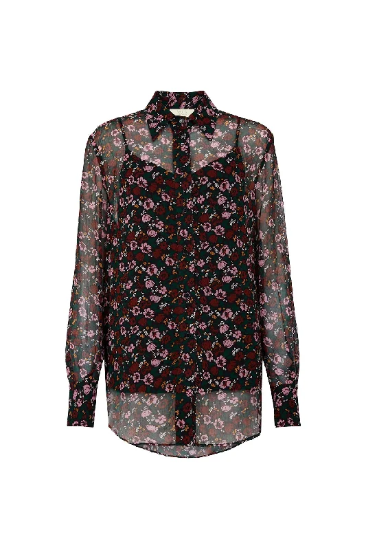 Claude Floral Print Blouse