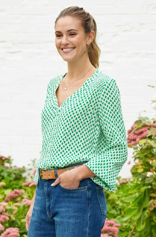 Clea Blouse | Green