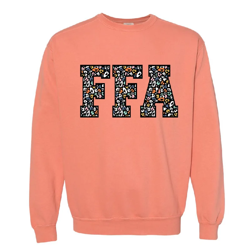 Colorful Cheetah FFA Crewneck (S-3XL) - Multiple Colors!