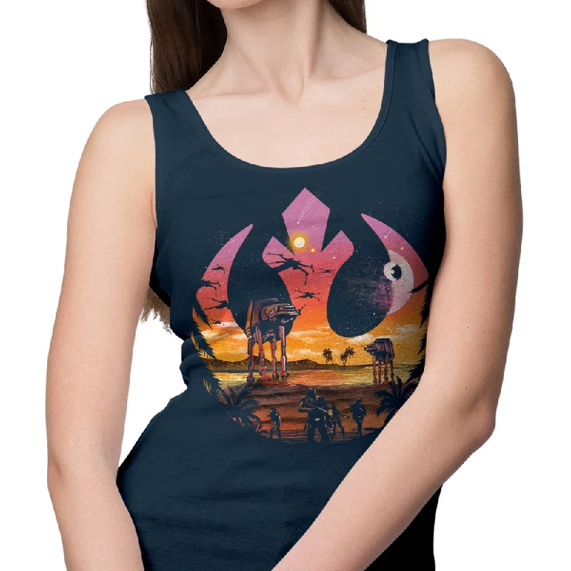 Women's Tank Top / Navy / XS