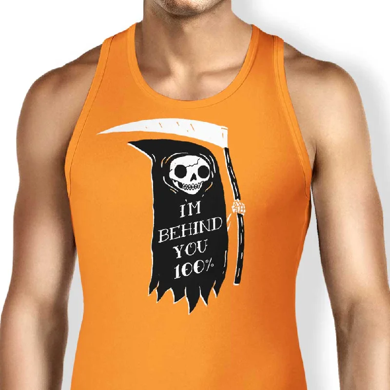 Unisex Tank Top / Orange / XS