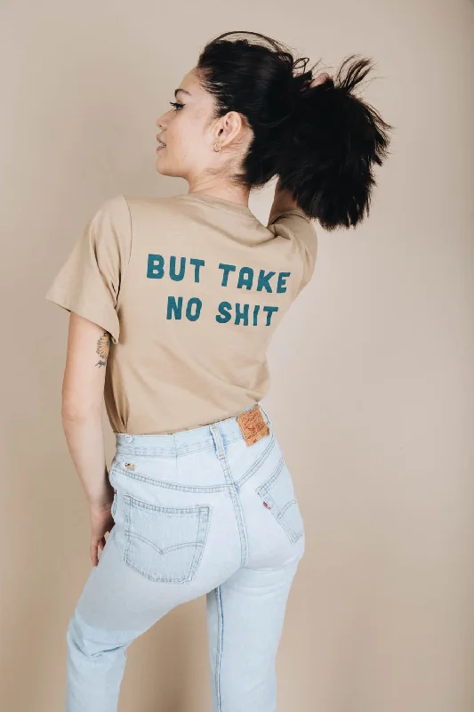 Do No Harm + But Take No Shit | Unisex *TAN*