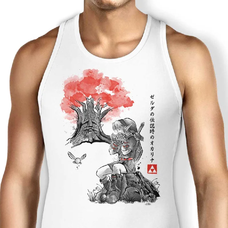 The Great Deku Sumi-e - Tank Top