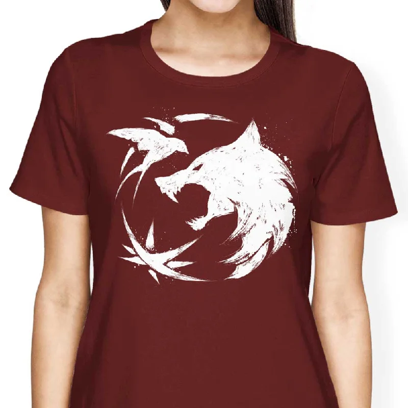 Women's T-Shirt / Maroon / S