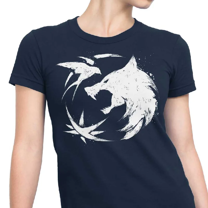 Women's Premium T-Shirt / Navy / S