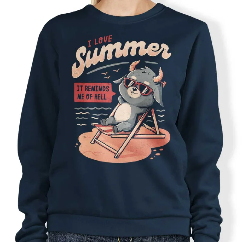 Sweatshirt / Navy / S