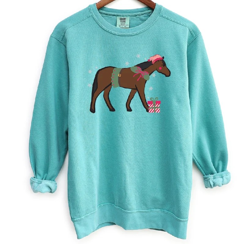 Elf Horse Crewneck (S-3XL) - Multiple Colors!