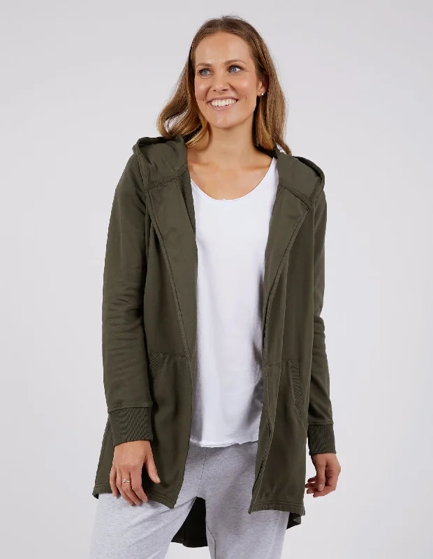 Elm Composure Cardi Khaki