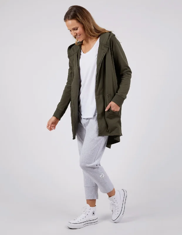 Elm Composure Cardi Khaki