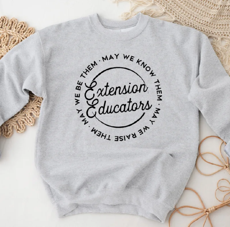 Extension Educators Circle Crewneck (S-3XL) - Multiple Colors!