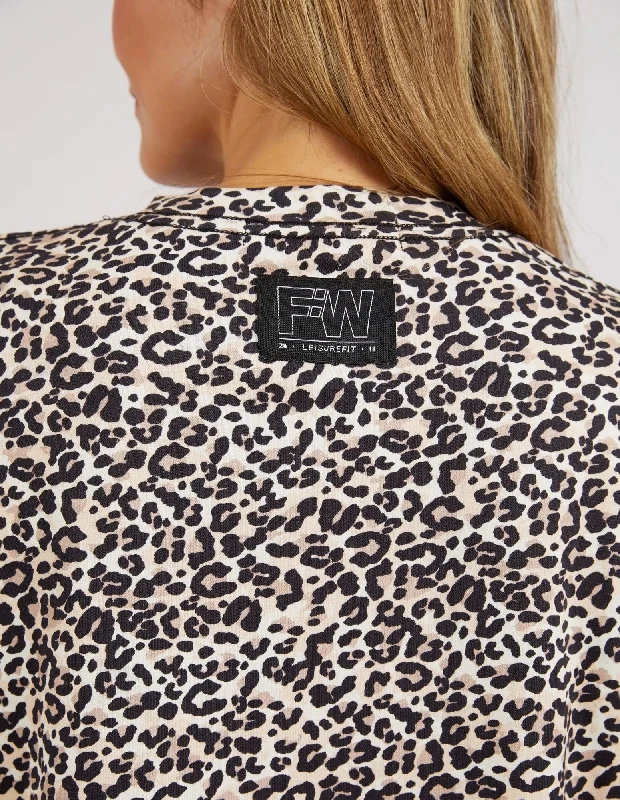 Foxwood Circuit Tee Leopard