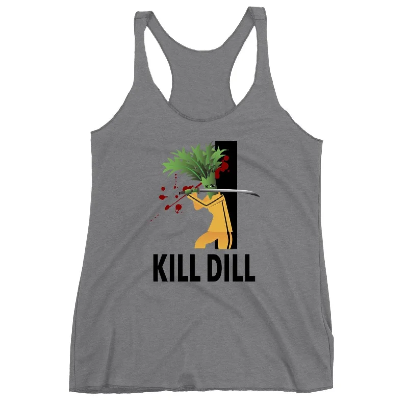 Movie The Food™ ""Kill Dill"" Women's Racerback Tank Top