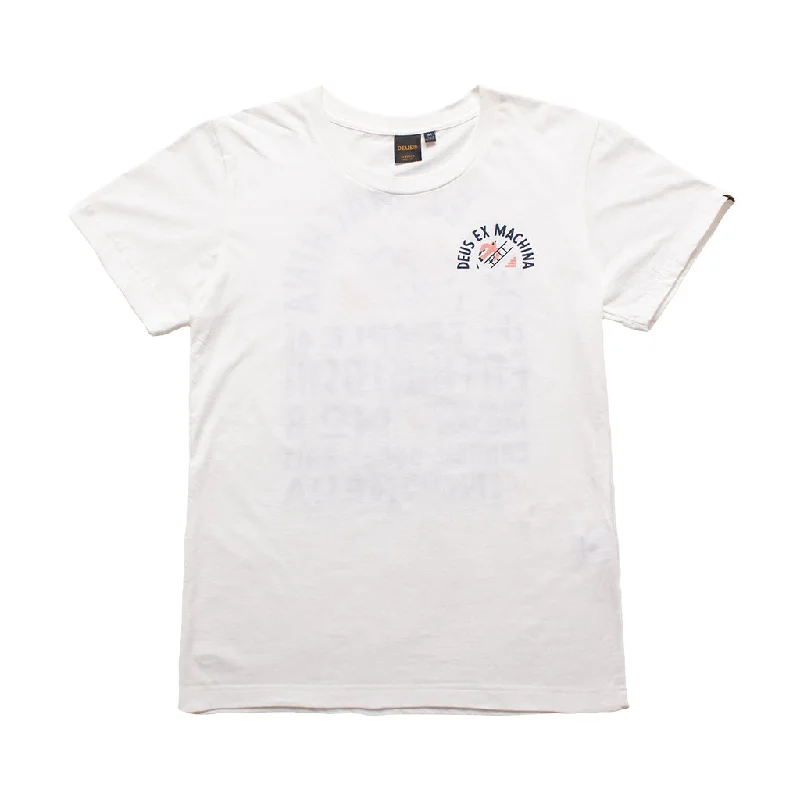 WOMEN ADDRESS YOUNG JERK TEE - VINTAGE WHITE