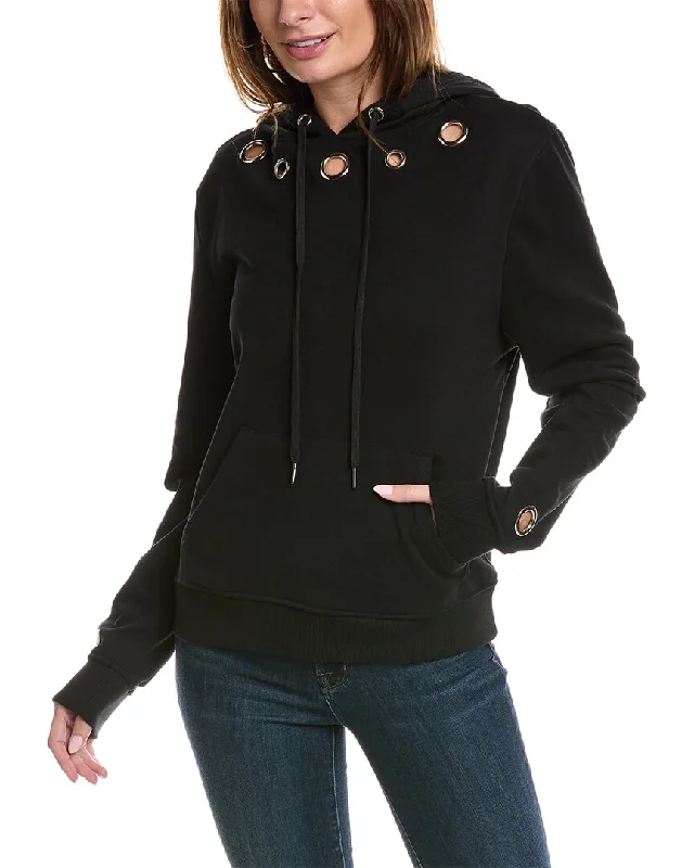 Lea & Viola Grommet Hoodie