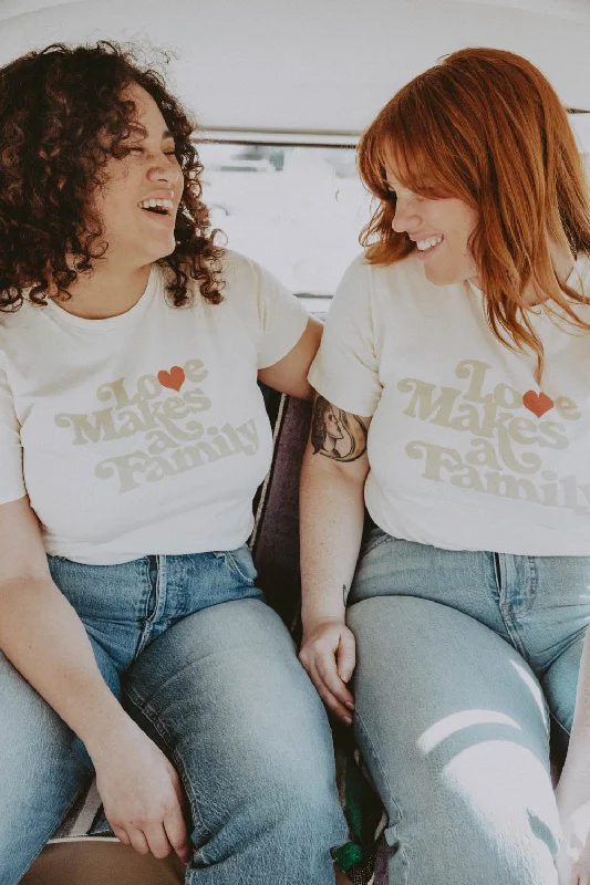 Love Makes a Family | Unisex sizes XS, L, XL are left