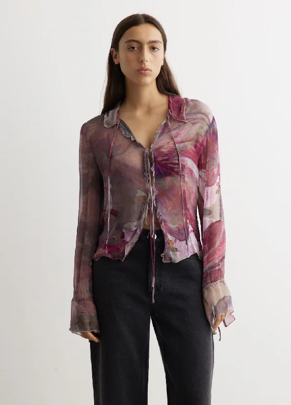 Majorelle Printed Top