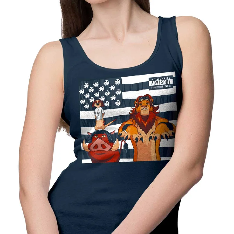 Women's Tank Top / Navy / XS