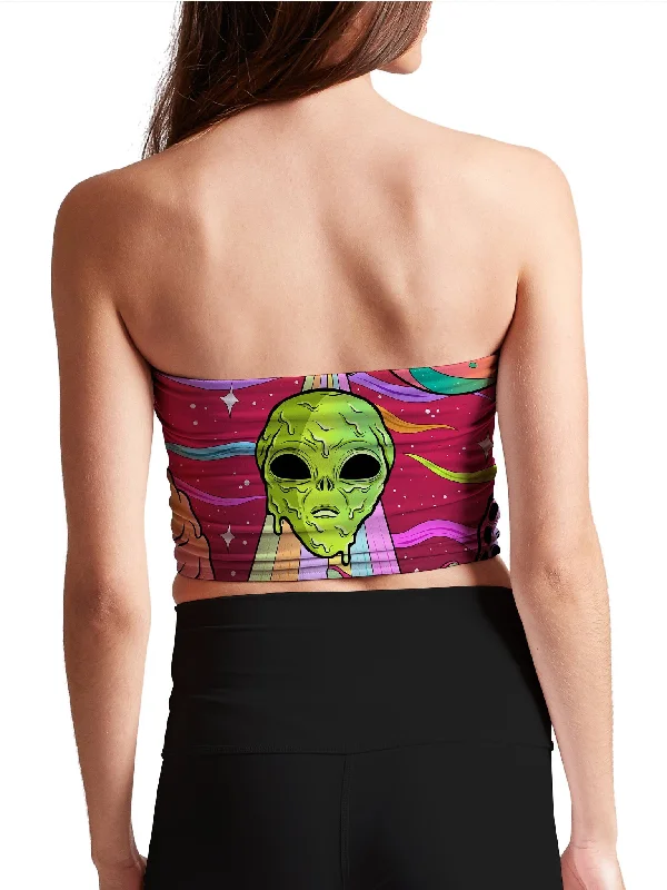 Neon Alien Invasion (Dusk) Tube Top