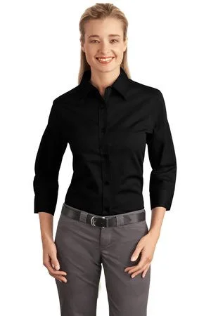 Port Authority Easy Care Ladies 3/4-Sleeve