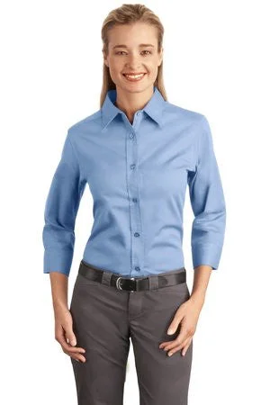 Port Authority Easy Care Ladies 3/4-Sleeve