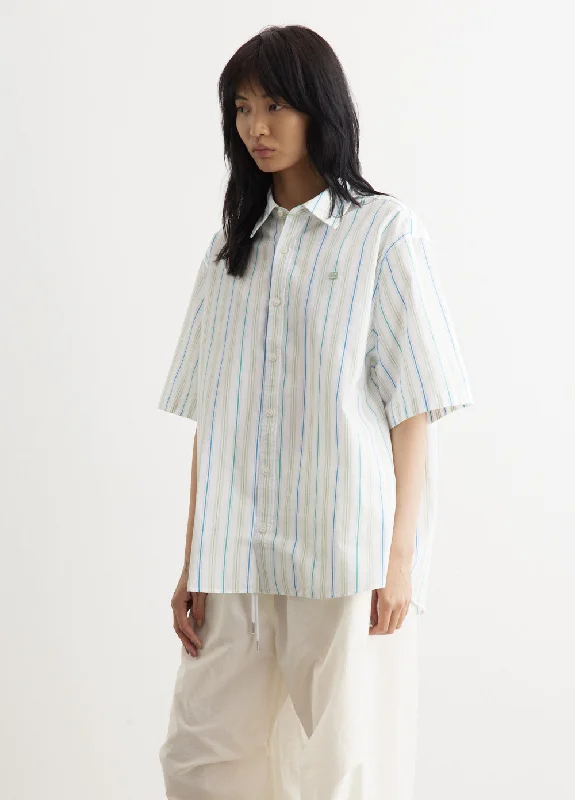 Sarlie Short Sleeve Stripe Shirt