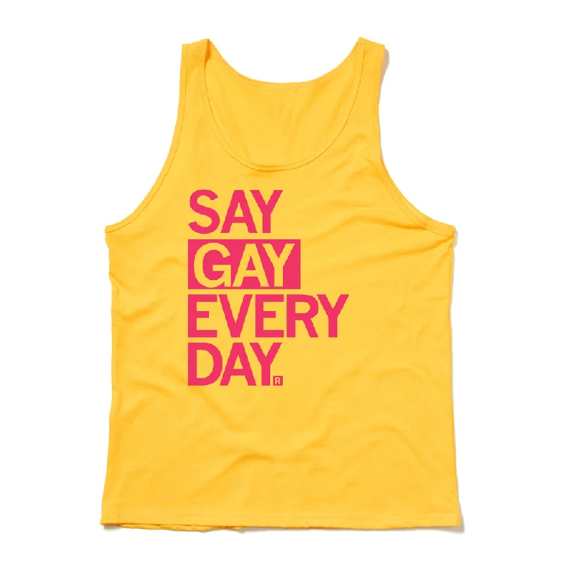 Say Gay Every Day Tank Top