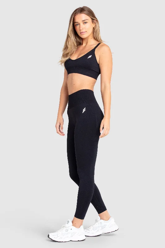 Scrunch 2 Seamless Leggings - Black