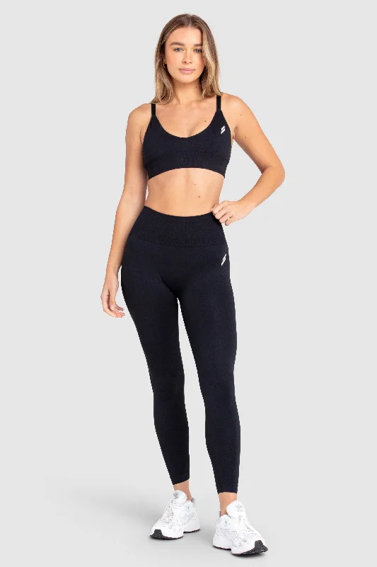 Scrunch 2 Seamless Leggings - Black