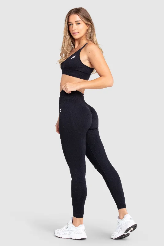 Scrunch 2 Seamless Leggings - Black