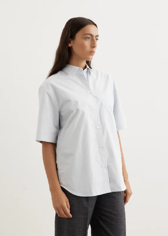 Short-Sleeve Poplin Shirt