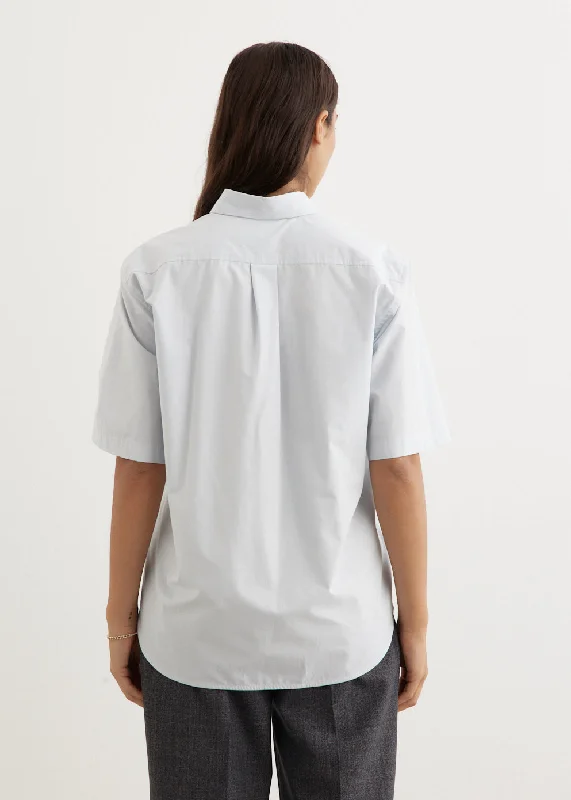 Short-Sleeve Poplin Shirt