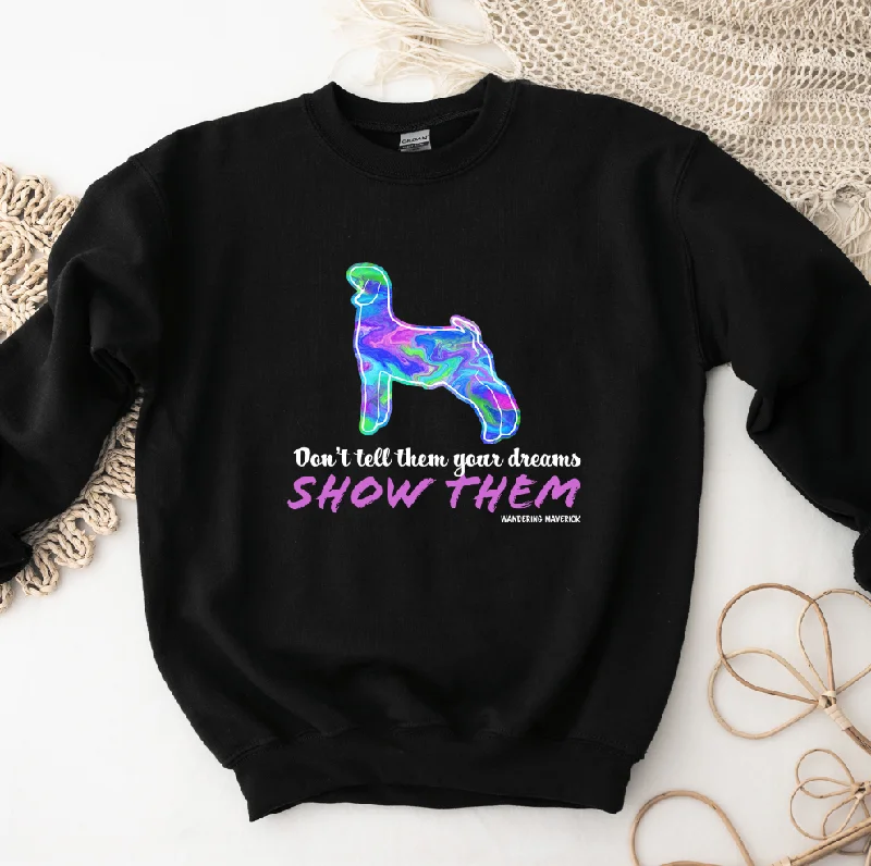 Show Them Goat Crewneck (S-3XL) - Multiple Colors!