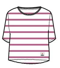 Skye Stripe T-Shirt - Fuchsia