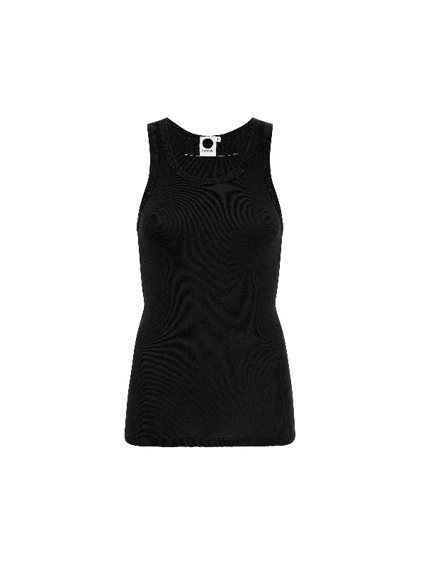 slim superfine rib tank