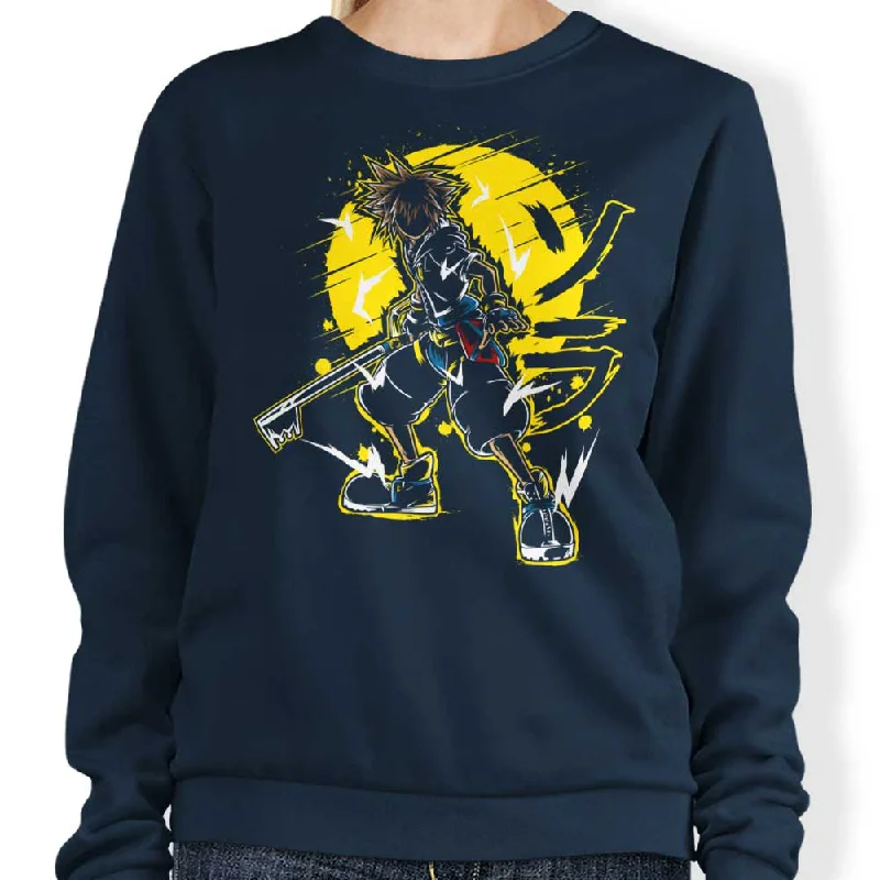 Sweatshirt / Navy / S