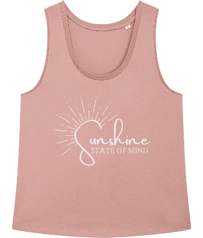 Sunshine State of MInd Unisex Organic Cotton Vest Top