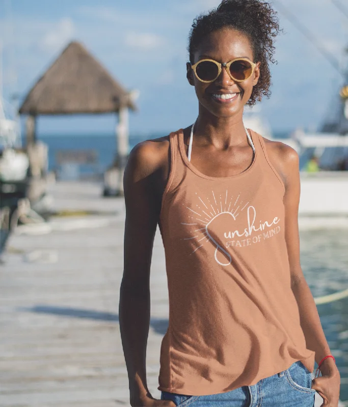 Sunshine State of MInd Unisex Organic Cotton Vest Top