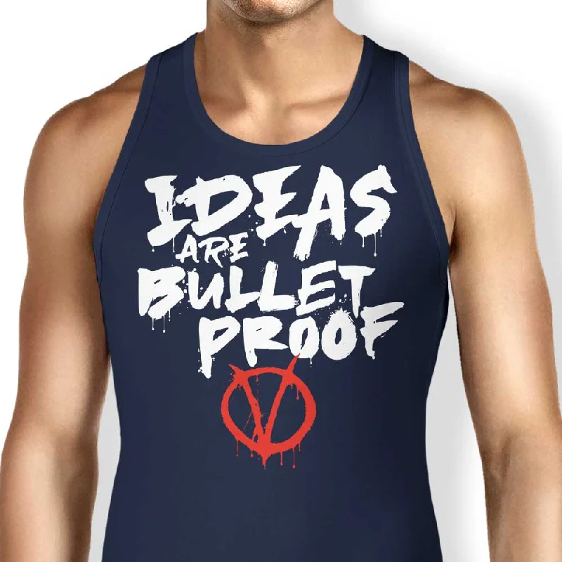 Unisex Tank Top / Navy / XS