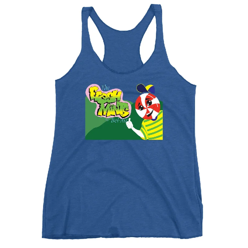 Movie The Food™ ""The Fresh Mints of Bel-Air"" Women's Racerback Tank Top